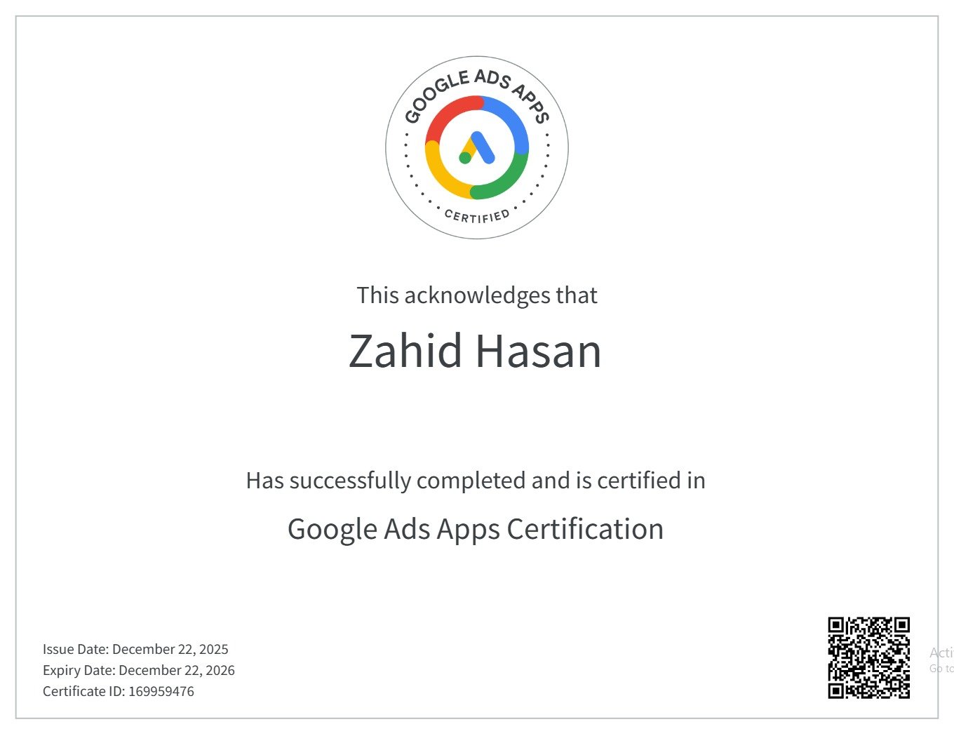 Submitted credential document 01